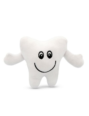 Dent en peluche | Vilus Couleurs : blanc