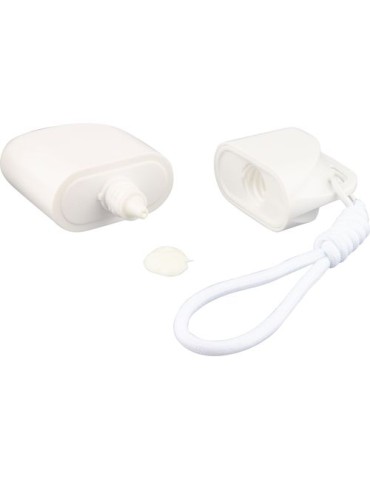 Lotion solaire en tube PP de 50 ml Eitan Matières : polypropylène (PP) Couleurs : blanc marquage laser ultra précis