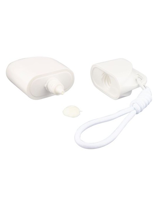 Lotion solaire en tube PP de 50 ml Eitan Matières : polypropylène (PP) Couleurs : blanc marquage laser ultra précis