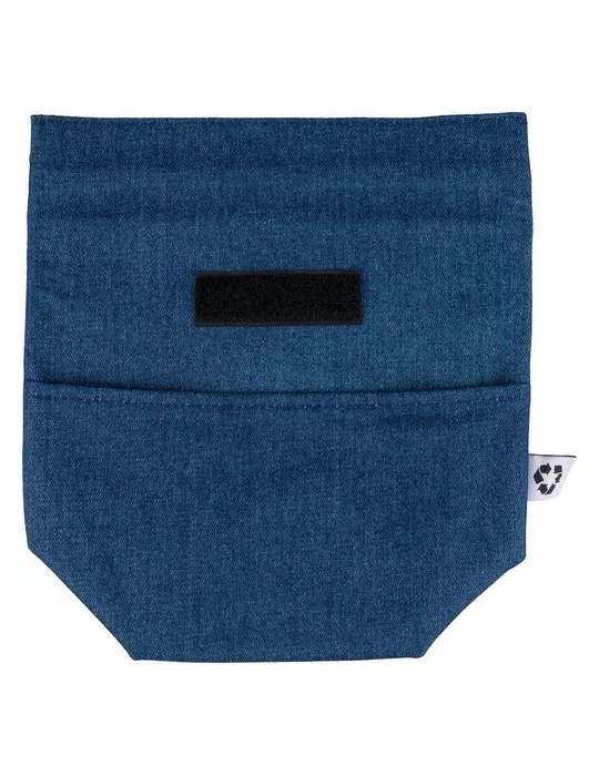 Sac isotherme roll-top en denim recyclé Mira Couleurs : bleu Matières : denim recyclé