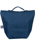 Sac isotherme roll-top en denim recyclé Mira Couleurs : bleu Matières : denim recyclé impression haute définition