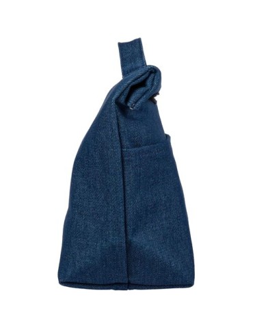 Sac isotherme roll-top en denim recyclé Mira Couleurs : bleu Matières : denim recyclé marquage laser ultra précis