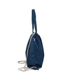 Sac à dos cordelette en denim recyclé Dex Couleurs : bleu Matières : denim recyclé goodies publicitaire événementiel