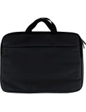 Sacoche pour ordinateur portable en PU recyclé Rafi Couleurs : noir Matières : PU recyclé