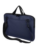 Sacoche pour ordinateur portable en PU recyclé Rafi Couleurs : noir Matières : PU recyclé goodies publicitaire événementiel