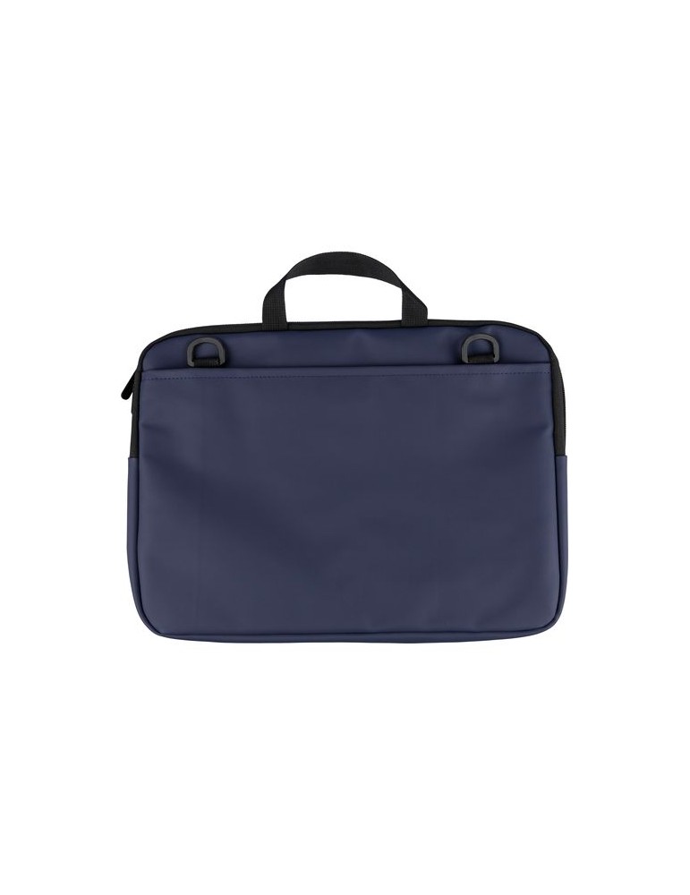 Sacoche pour ordinateur portable en PU recyclé Rafi Couleurs : noir Matières : PU recyclé goodies entreprise design