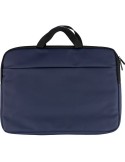 Sacoche pour ordinateur portable en PU recyclé Rafi Couleurs : bleu Matières : PU recyclé personnalisable avec votre logo
