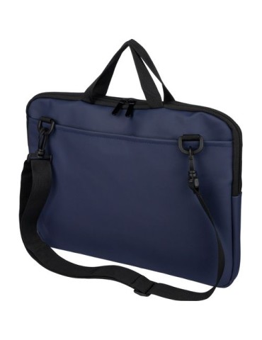 Sacoche pour ordinateur portable en PU recyclé Rafi Couleurs : bleu Matières : PU recyclé cadeau entreprise pas cher
