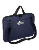 Sacoche pour ordinateur portable en PU recyclé Rafi Couleurs : bleu Matières : PU recyclé impression haute définition