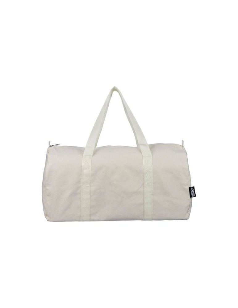 Sac de sport en polycoton recyclé 330 g/m2 Tian Matières : coton recyclé Couleurs : beige