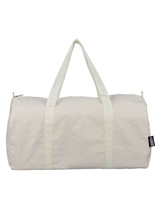 Sac de sport en polycoton recyclé 330 g/m2 Tian Matières : coton recyclé Couleurs : beige