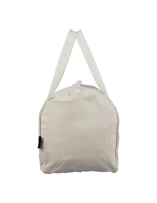 Sac de sport en polycoton recyclé 330 g/m2 Tian Matières : coton recyclé Couleurs : beige objet promotionnel éco-responsable