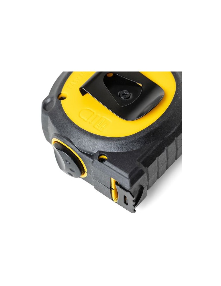 Mètre-ruban ABS et TPR Rina Matières : métal Couleurs : jaune objet promotionnel éco-responsable