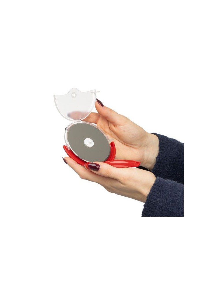 Roulette à pizza en ABS Maurice Matières : acier inoxydable Couleurs : bleu cobalt impression logo haute qualité