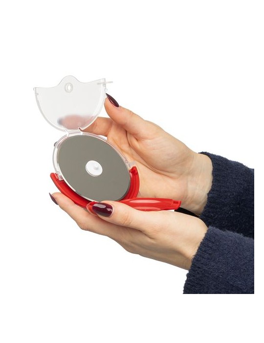 Roulette à pizza en ABS Maurice Matières : acier inoxydable Couleurs : bleu cobalt impression logo haute qualité