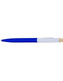 Stylo à bille en ABS recyclé Zian Matières : ABS recyclé Couleurs : bleu cobalt livraison express 24h 48h