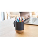 Stylo à bille en ABS recyclé Zian Matières : ABS recyclé Couleurs : vert citron goodies personnalisé en stock