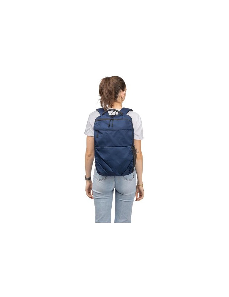 Sac à dos Ocean Bound en polyester rPET 300) Tova Matières : nylon Couleurs : bleu accessoire événementiel unique