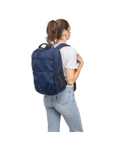 Sac à dos Ocean Bound en polyester rPET 300) Tova Matières : nylon Couleurs : bleu cadeau client original