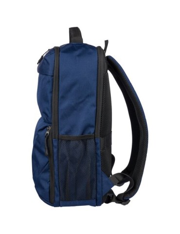 Sac à dos Ocean Bound en polyester rPET 300) Tova Matières : nylon Couleurs : bleu goodies personnalisé en stock