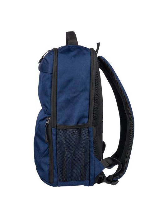 Sac à dos Ocean Bound en polyester rPET 300) Tova Matières : nylon Couleurs : bleu goodies personnalisé en stock