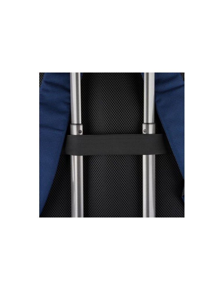 Sac à dos Ocean Bound en polyester rPET 300) Tova Matières : nylon Couleurs : bleu marquage laser ultra précis