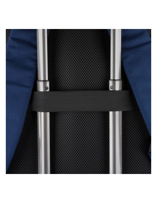 Sac à dos Ocean Bound en polyester rPET 300) Tova Matières : nylon Couleurs : bleu marquage laser ultra précis