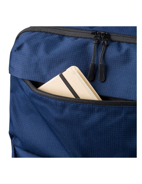 Sac à dos Ocean Bound en polyester rPET 300) Tova Matières : nylon Couleurs : bleu goodies entreprise design