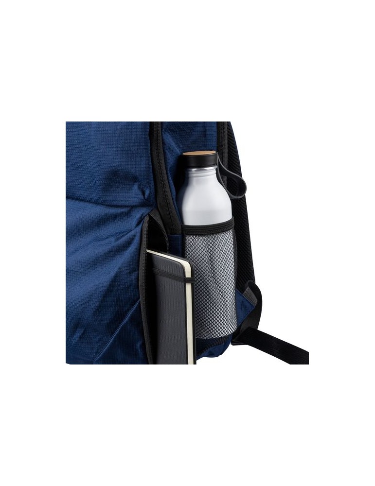 Sac à dos Ocean Bound en polyester rPET 300) Tova Matières : nylon Couleurs : bleu cadeau entreprise pas cher