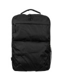 Sac à dos Ocean Bound en polyester rPET 300) Tova Matières : nylon Couleurs : noir personnalisable avec votre logo