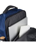 Sac à dos Ocean Bound en polyester rPET 300) Tova Matières : nylon Couleurs : noir goodies personnalisé en stock