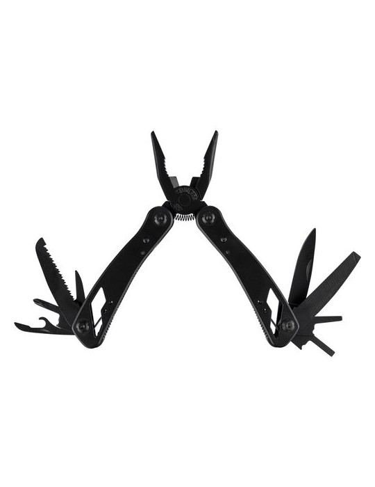 Pince multifonction en aluminium noir Ariane Matières : acier Couleurs : noir personnalisable avec votre logo