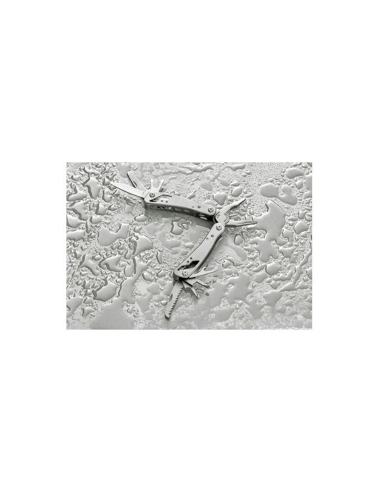 Pince multifonction en aluminium noir Ariane Matières : acier Couleurs : noir goodies publicitaire événementiel