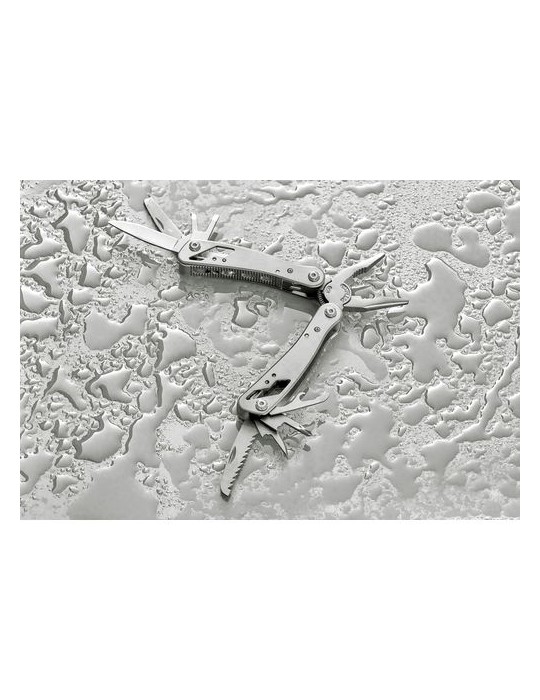 Pince multifonction en aluminium noir Ariane Matières : acier Couleurs : noir goodies publicitaire événementiel