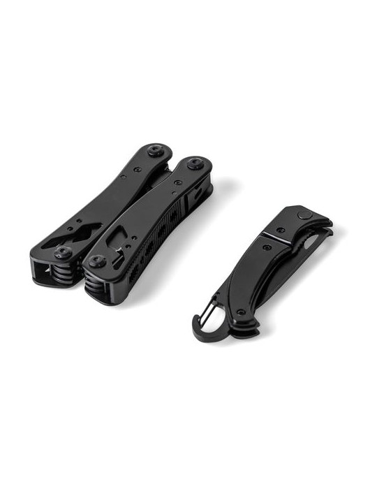 Pince multifonction en aluminium noir Ariane Matières : acier Couleurs : noir objet promotionnel éco-responsable