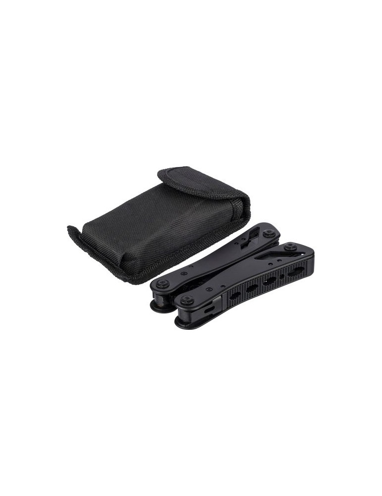 Pince multifonction en aluminium noir Ariane Matières : acier Couleurs : noir cadeau collaborateur premium