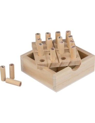 Mini Sudoku en bois de pin Kenza Matières : bois Couleurs : brun 2