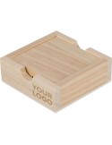 Mini Sudoku en bois de pin Kenza Matières : bois Couleurs : brun cadeau entreprise pas cher