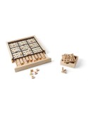 Mini Sudoku en bois de pin Kenza Matières : bois Couleurs : brun impression haute définition