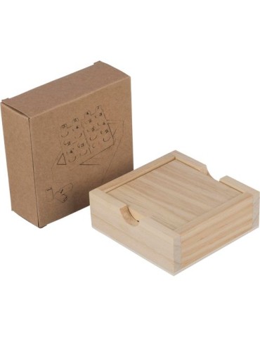 Mini Sudoku en bois de pin Kenza Matières : bois Couleurs : brun livraison express 24h 48h