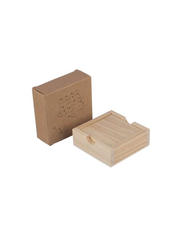 Mini Sudoku en bois de pin Kenza Matières : bois Couleurs : brun livraison express 24h 48h