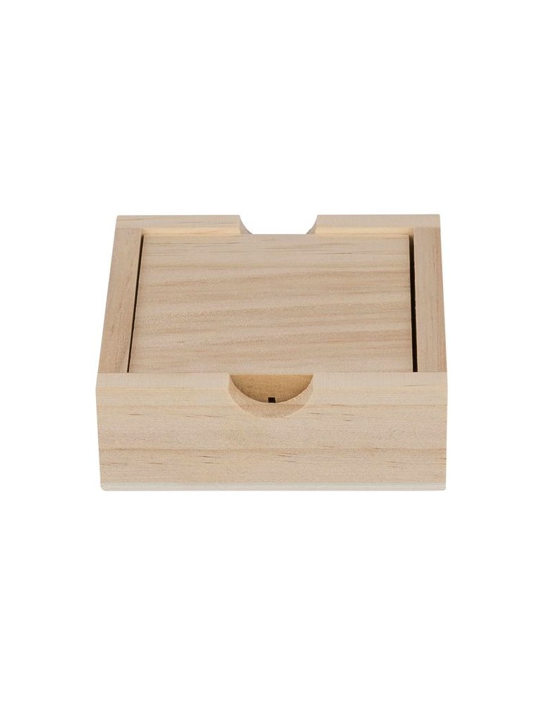 Mini Sudoku en bois de pin Kenza Matières : bois Couleurs : brun objet promotionnel éco-responsable