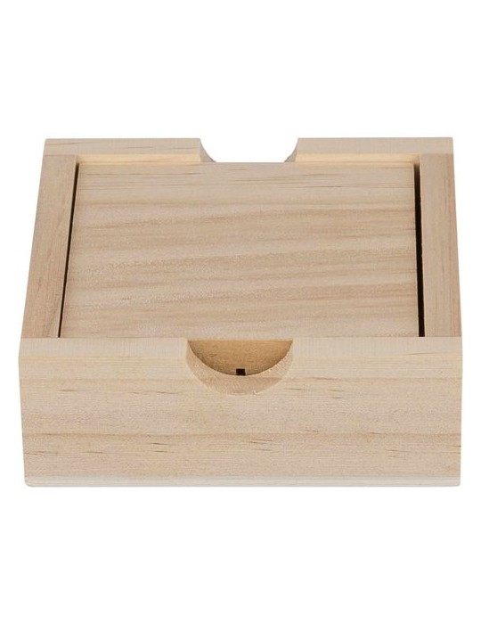 Mini Sudoku en bois de pin Kenza Matières : bois Couleurs : brun objet promotionnel éco-responsable