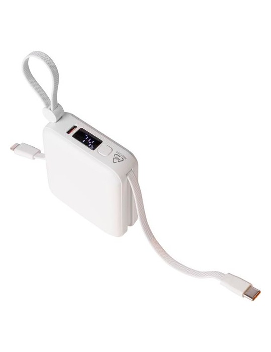 Power bank en ABS recyclé Jona Matières : Polycarbonate (PC) Couleurs : noir cadeau entreprise pas cher