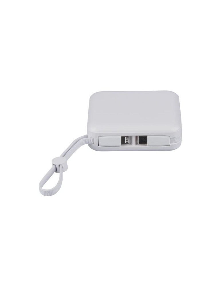 Power bank en ABS recyclé Jona Matières : Polycarbonate (PC) Couleurs : noir goodies publicitaire durable