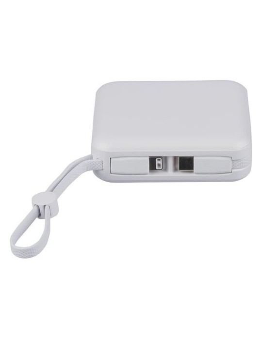 Power bank en ABS recyclé Jona Matières : Polycarbonate (PC) Couleurs : noir goodies publicitaire durable