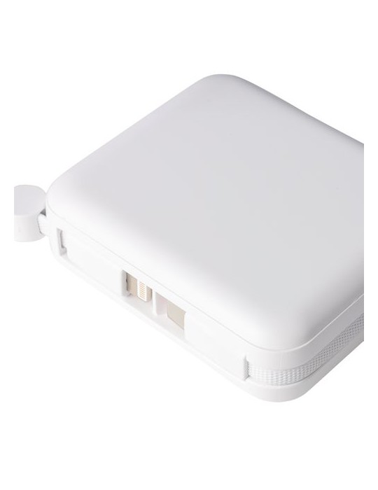 Power bank en ABS recyclé Jona Matières : Polycarbonate (PC) Couleurs : noir marquage laser ultra précis