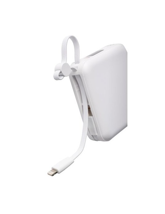 Power bank en ABS recyclé Jona Matières : Polycarbonate (PC) Couleurs : noir accessoire événementiel unique