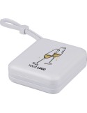 Power bank en ABS recyclé Jona Matières : Polycarbonate (PC) Couleurs : blanc objet promotionnel éco-responsable