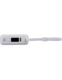 Power bank en ABS recyclé Jona Matières : Polycarbonate (PC) Couleurs : blanc personnalisable avec votre logo